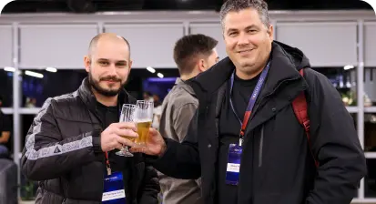 Ex-alunos se encontram em evento Alumni G4 de Construção.