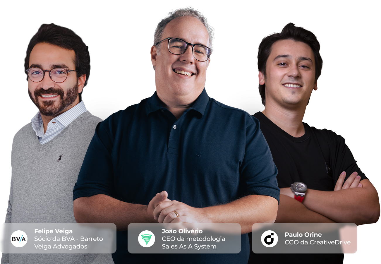 Mentores do Programa Vendas Essencial | G4 Educação