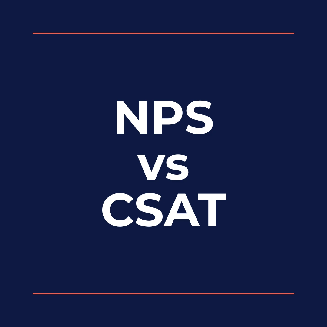 NPS VS CSAT